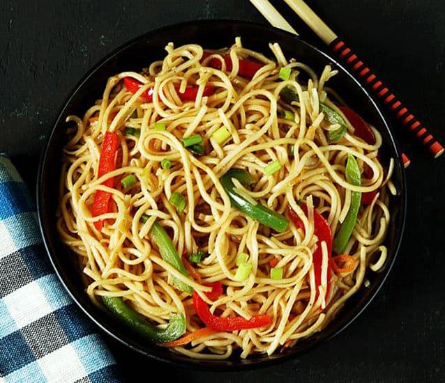 Vegetable Haaka Noodles