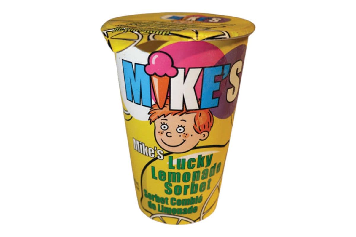 Mike's Lucky Lemonade Sorbet (Ice Cream) (300ml) (240 Cal)
