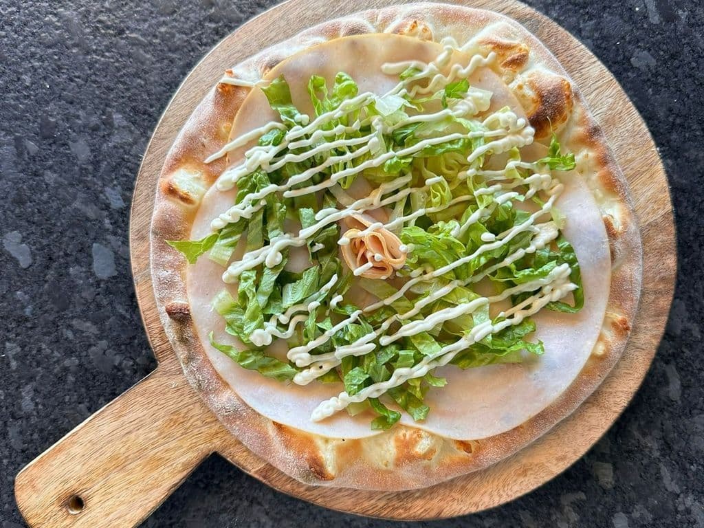 Turkey With Cheese Manakish