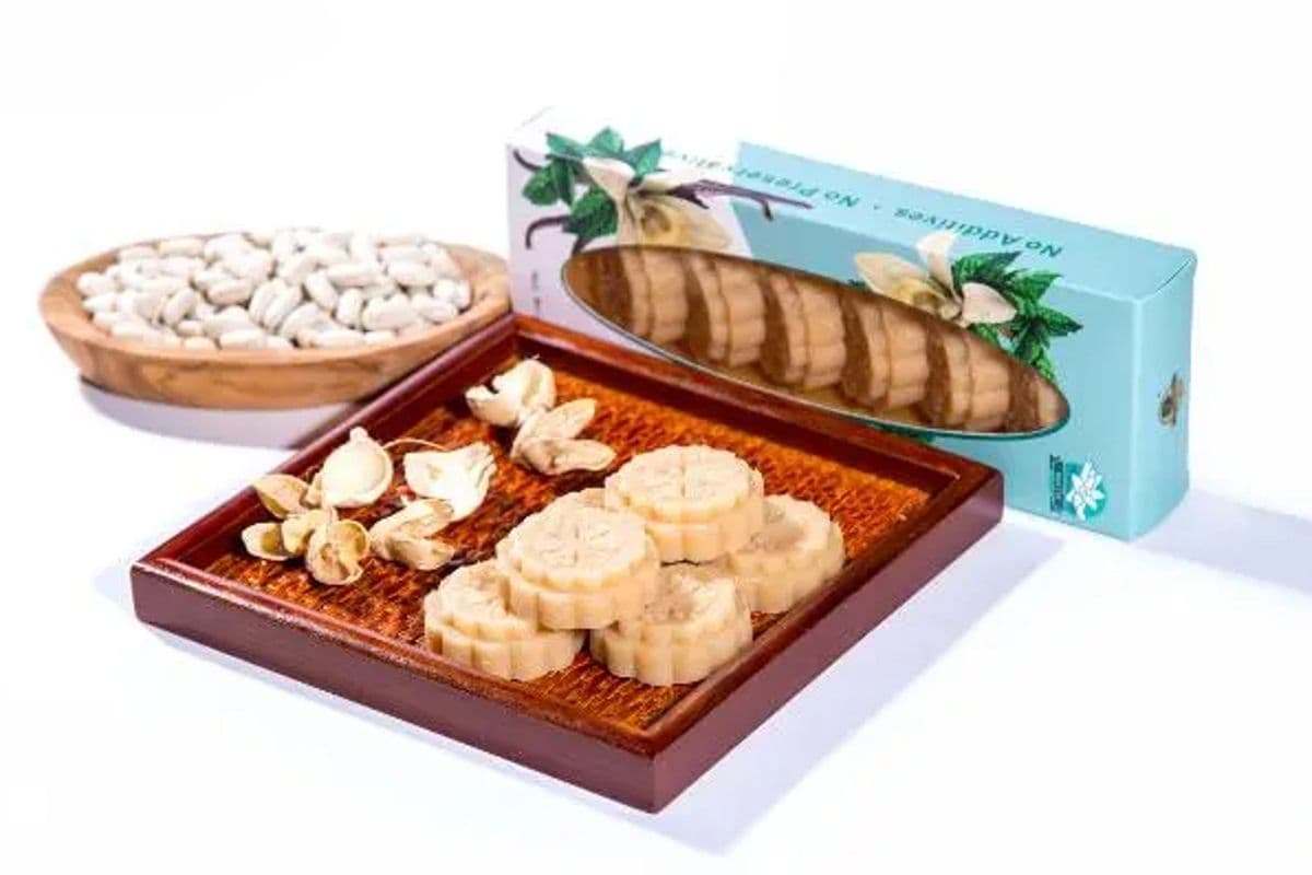 Vanilla White Kidney Bean Cake 香草味白芸豆糕