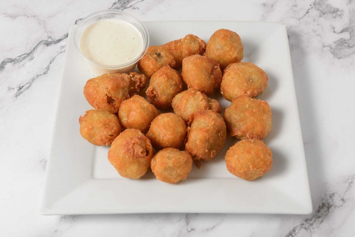 6. Battered Mushrooms (8oz)