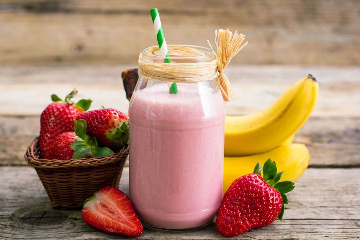 F1 Strawberry Banana Milkshake(草莓香蕉冰)