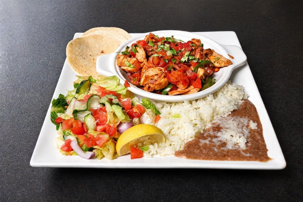 Poulet Veracruzana/ Chicken Veracruzana