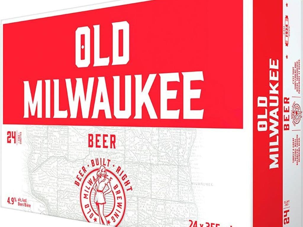 Old Milwaukee Lager Cans (355 ml x 24 ct)