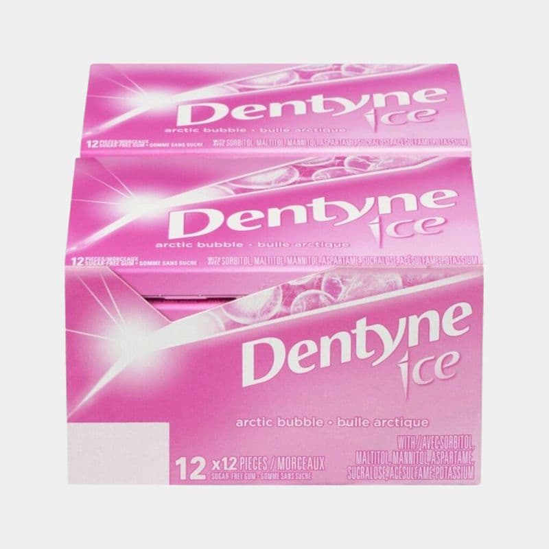 Dentyne Ice Arctic Bubble Gum (12 Units)