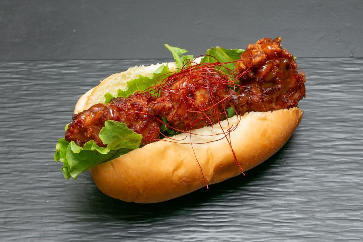 Karaage Special Hot Dog