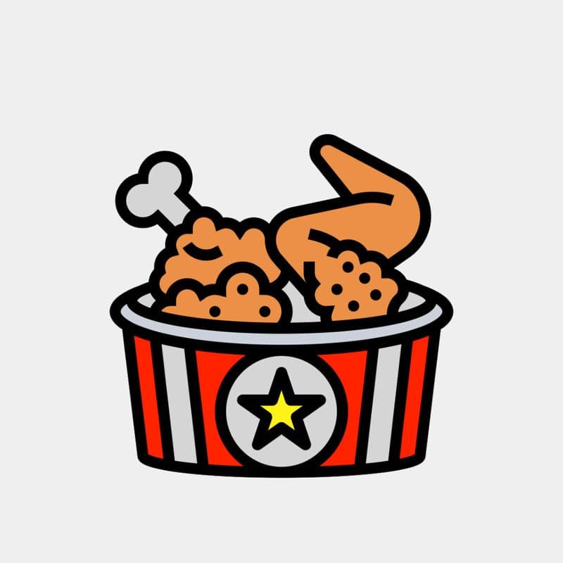 12 Ailes de poulet / 12 Chicken Wings