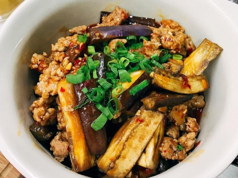 178. Pork with Eggplant in Chilli Hot Pot