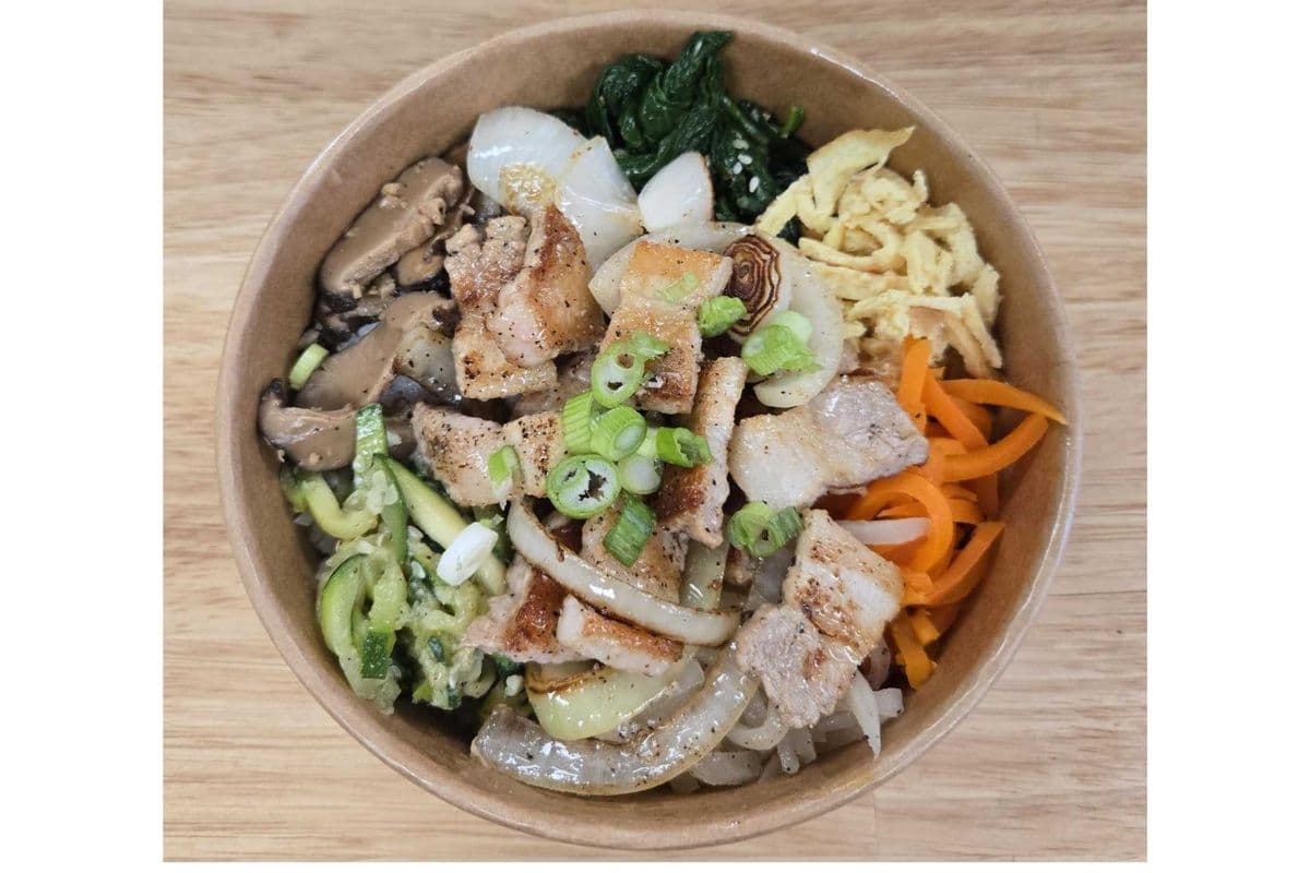 Grilled Pork Belly Bibimbap