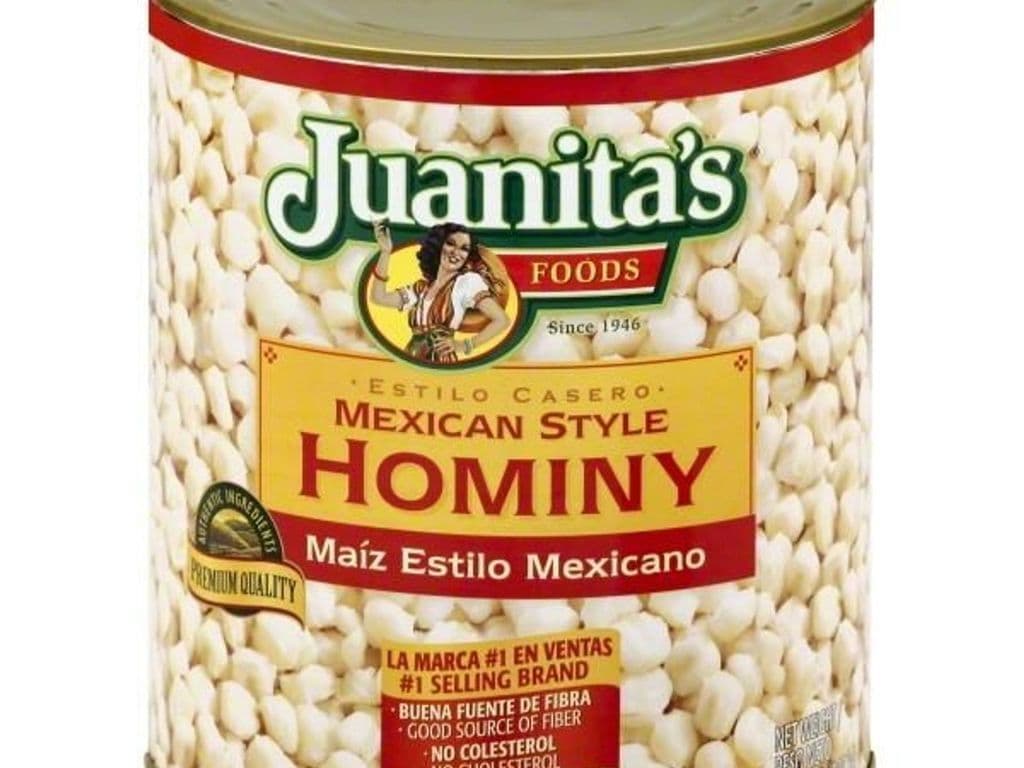 Juanitas Hominy Maíz Blanco 3.12kg/100oz