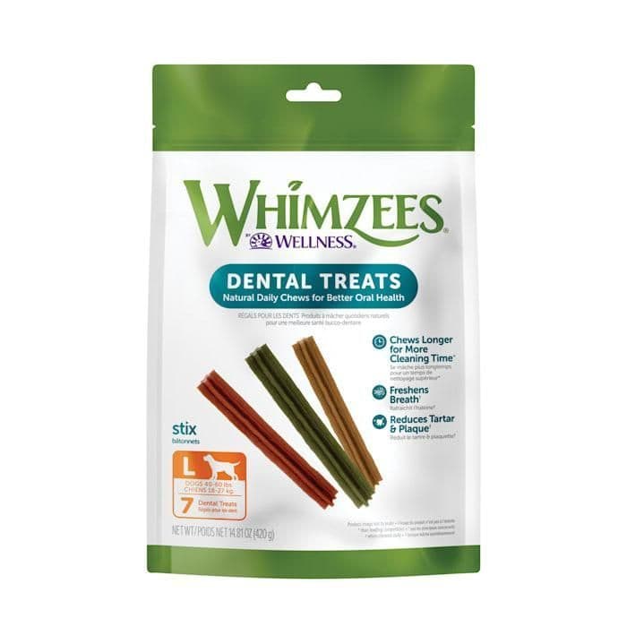 Whimzees by Wellness Stix Dental Chew for Dogs