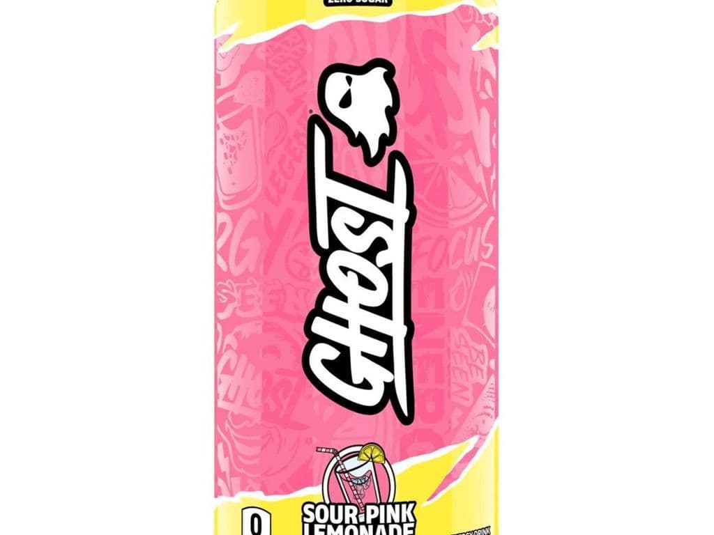 Ghost Energy Drink (473ml) - Sour Pink Lemonade