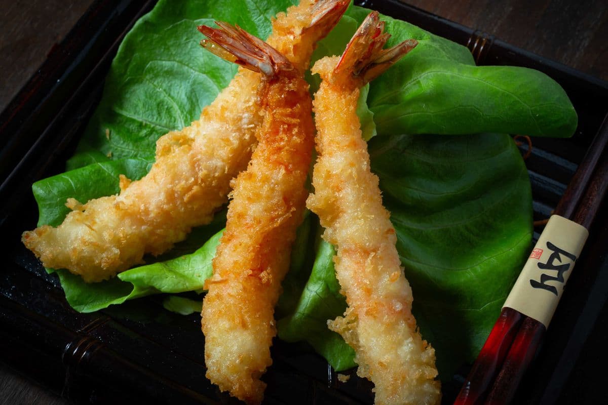 A7. Crevettes tempura (3 mcx) / Shrimps Tempura (3 Pcs)