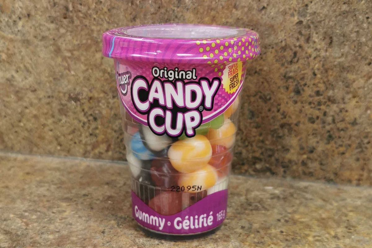 candy cup gummy (165g)