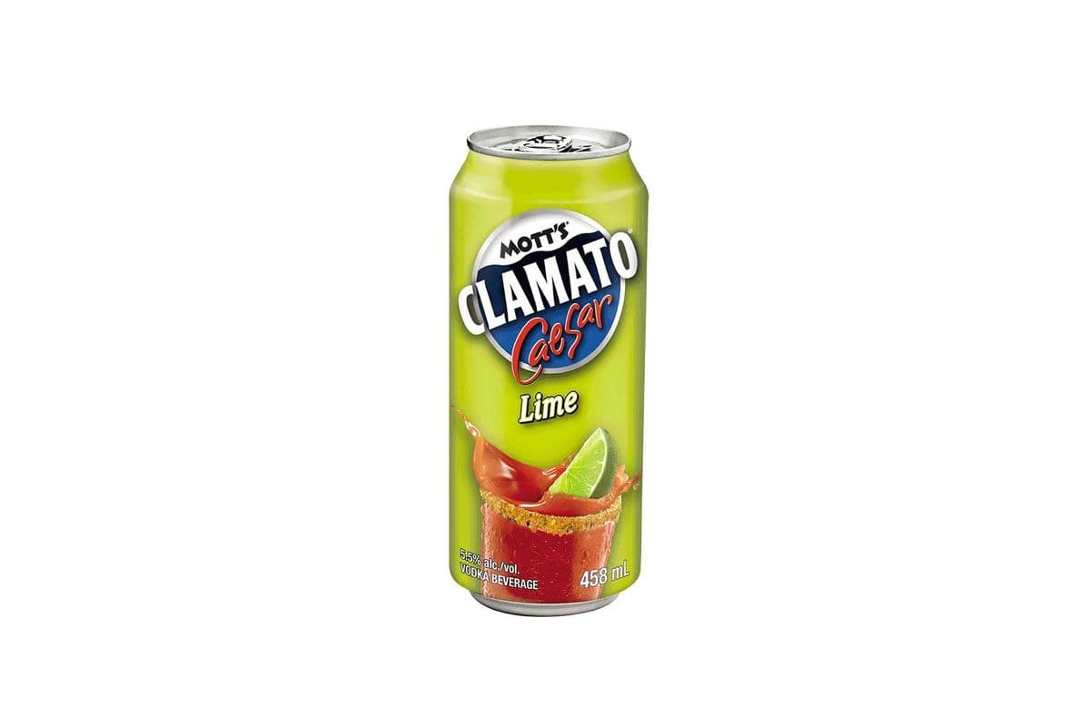 Mott's Clamato Caesar Lime Single Can (1 x 458ml)