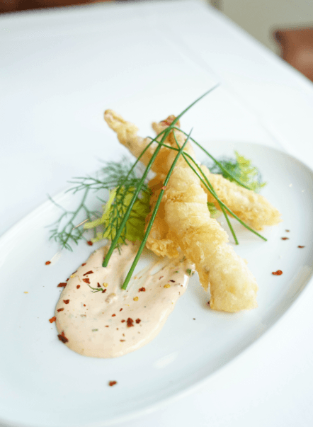 Crevette tempura (4 mcx) / Shrimp Tempura (4 pcs)