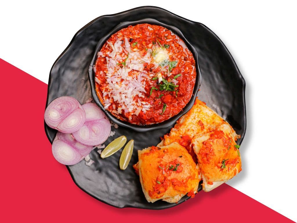 Masala Pav With Bhaji