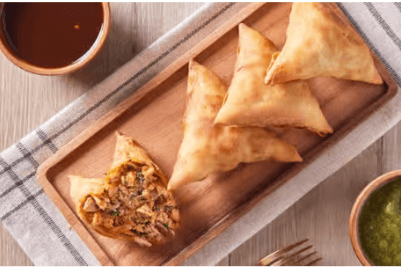 Butter Chicken Samosa (2pc)