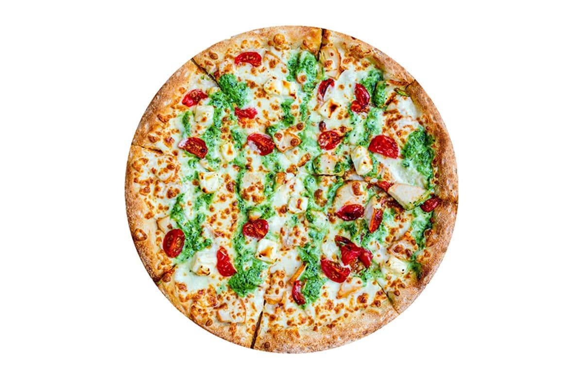 Pesto Sauce Pizza