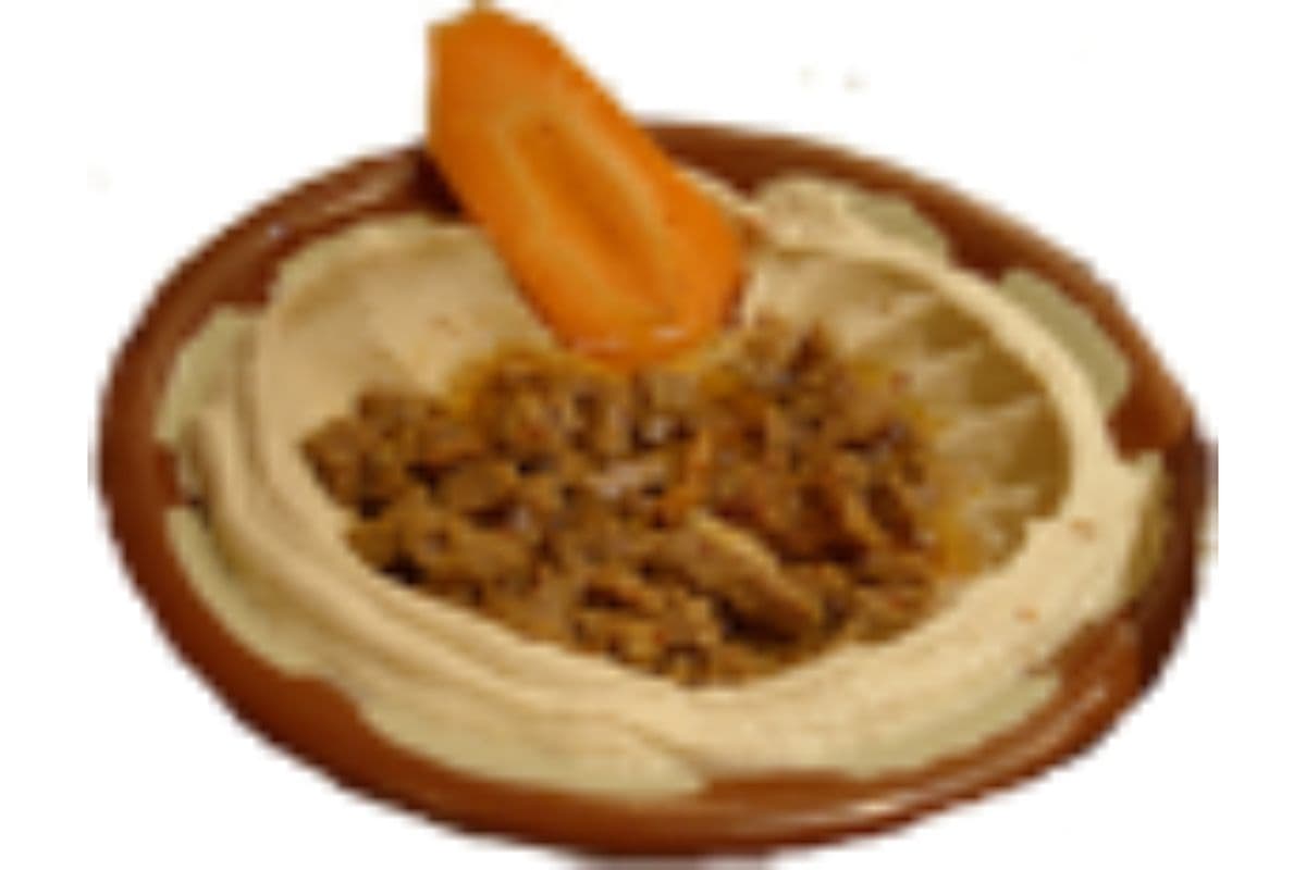 Hummus with Chicken or Beef