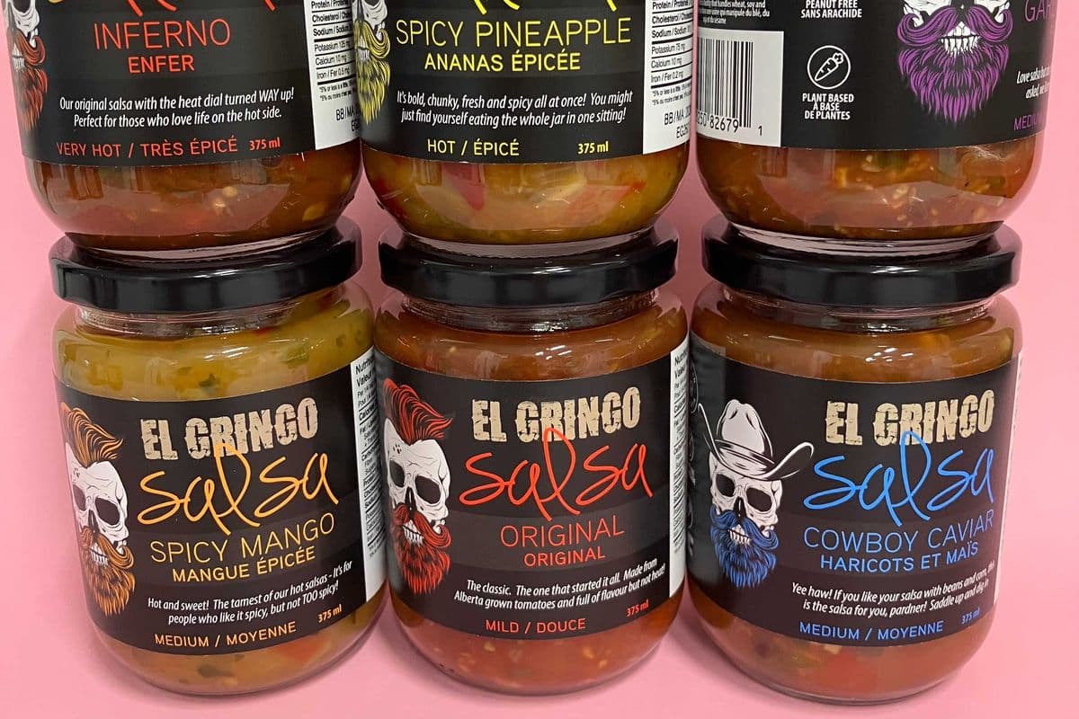El Gringo Salsa: Spicy Mango: medium (375ml)
