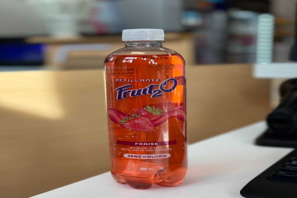 FRUIT 2 O ( FRAISE) ZERO CALORIE (502ML) (0 Cal)