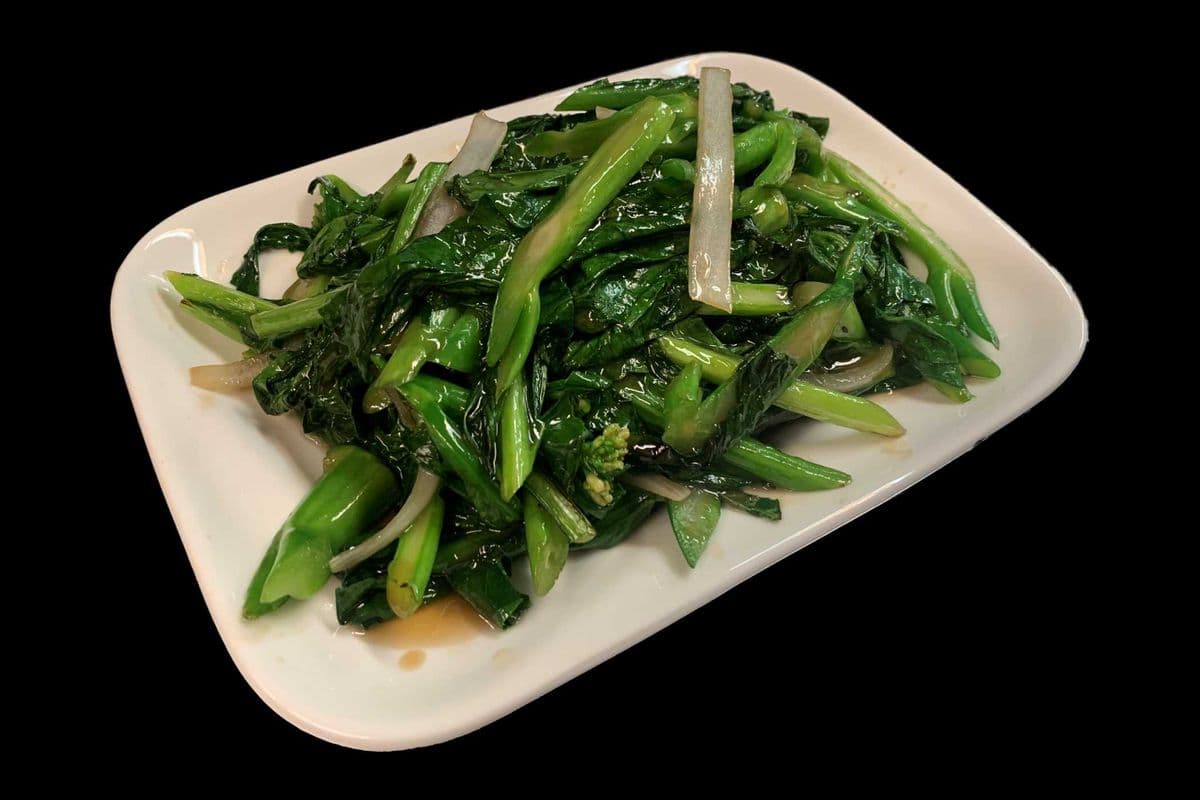 16. Fried Gai Lan