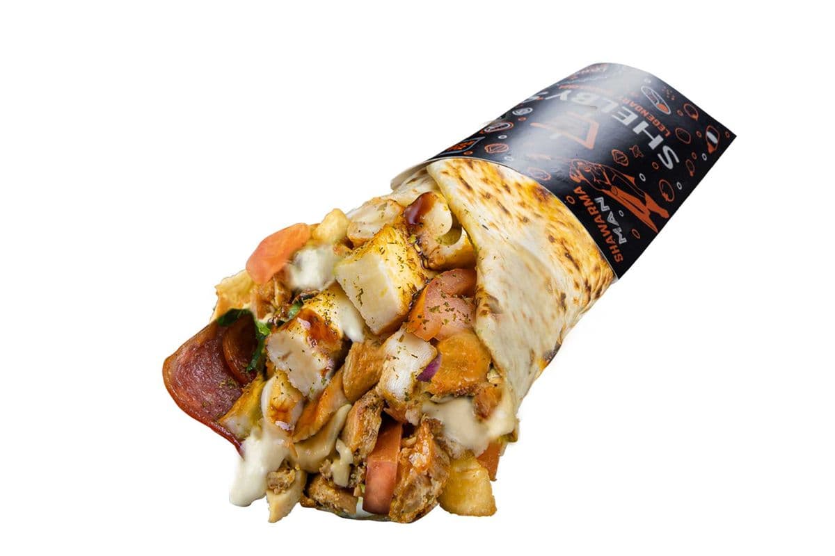 Bacon Halloumi Shawarma
