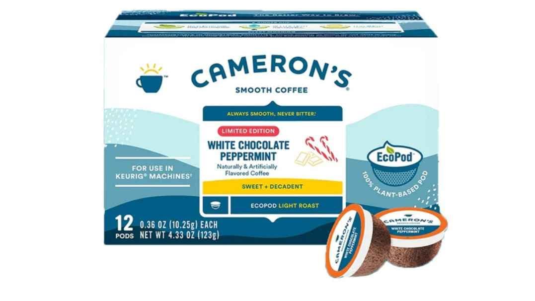 Cameron's White Chocolate Peppermint Single Serve Coffee