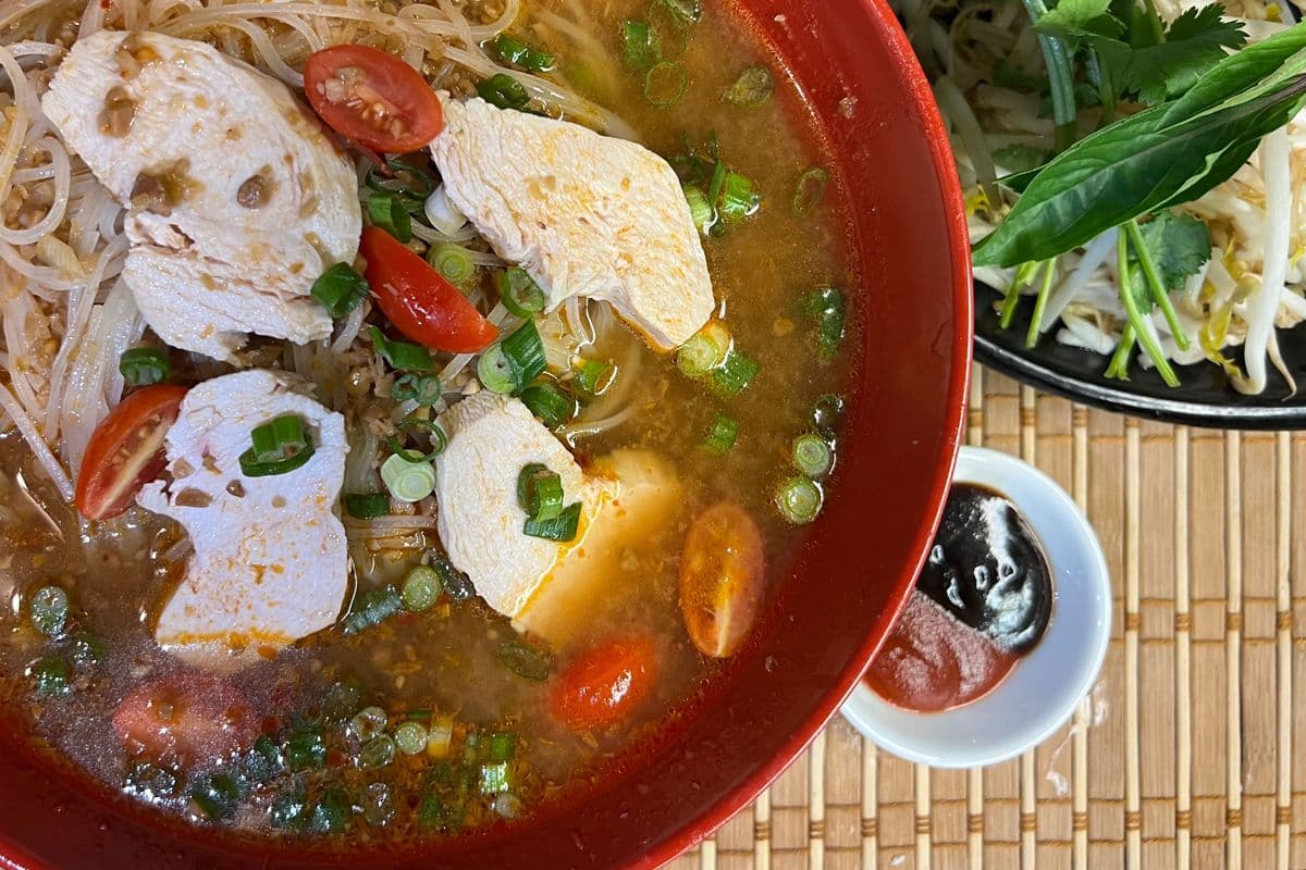 SN1. Chicken Satay Noodle Soup