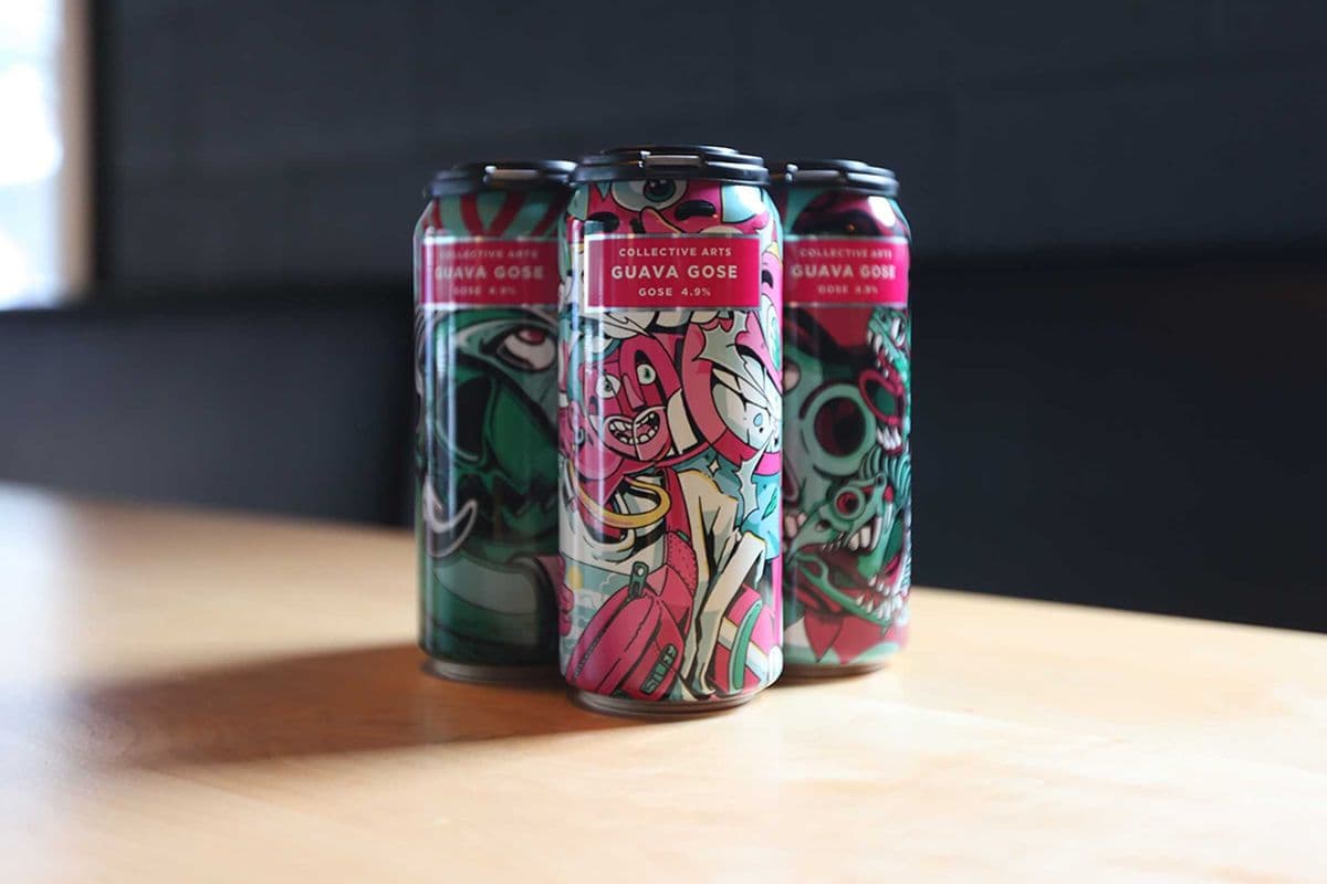 4-Pack Collective Arts Guava Gose (4 x 473 ml)