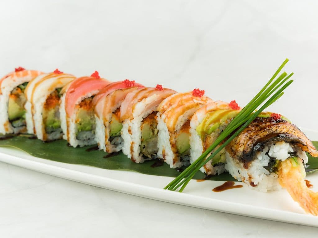 Rainbow Dragon Roll