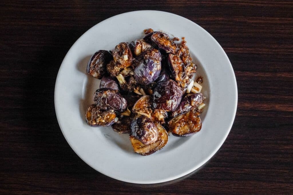 Eggplant in Spicy Chilli Garlic