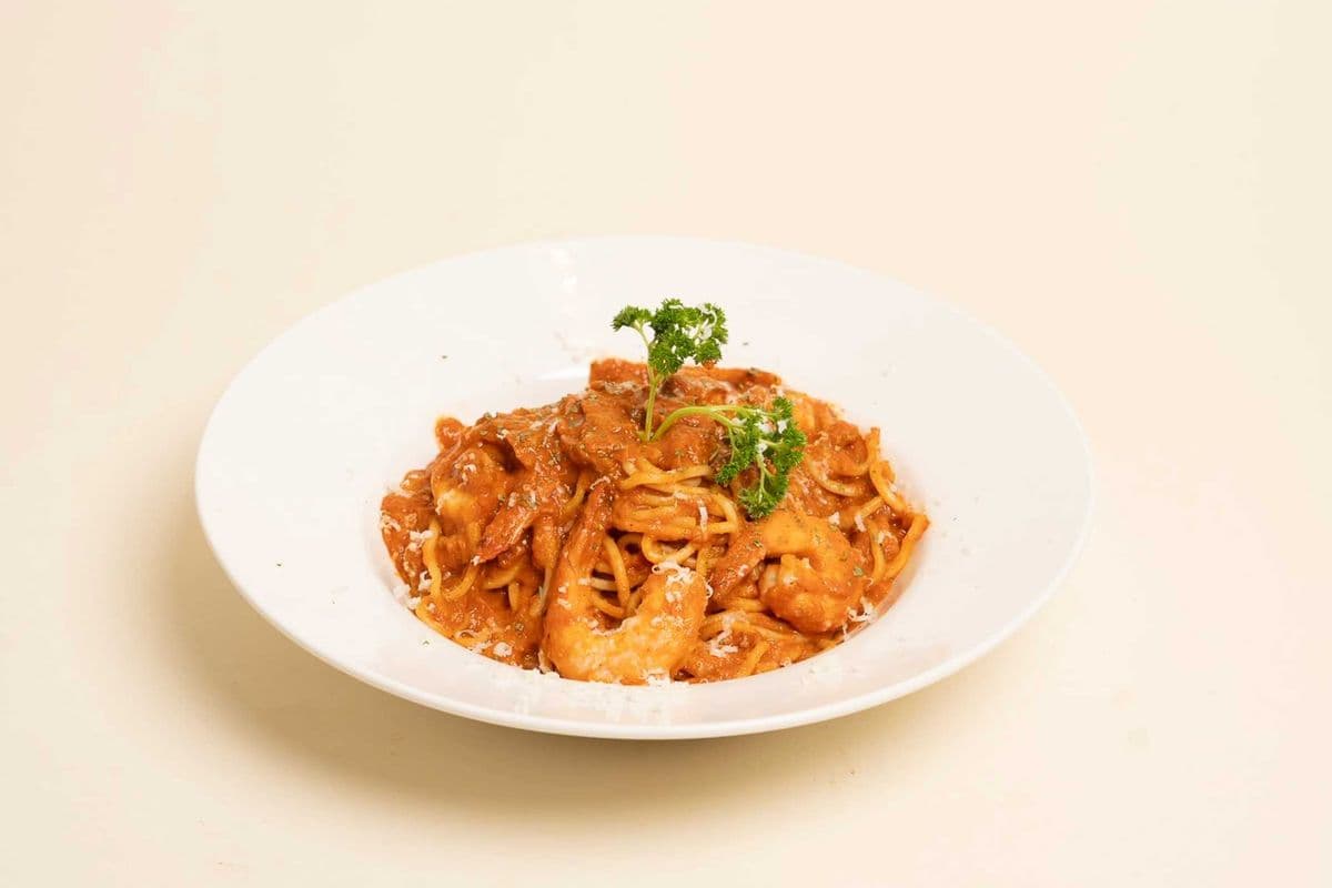 Shrimp Tomato Pasta