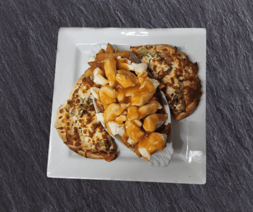 Pizza avec poutine