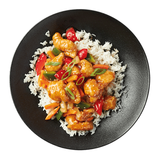 Poulet tao sur riz / Rice / Arroz