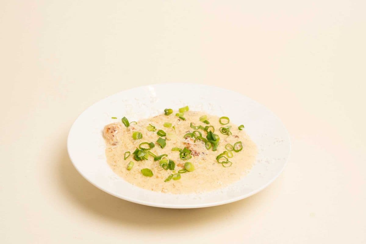 Cream Bacon Risotto