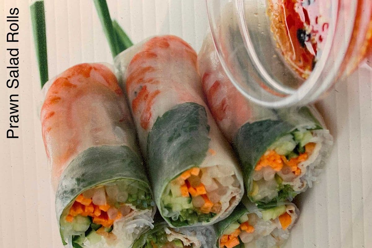 Prawn Salad Rolls
