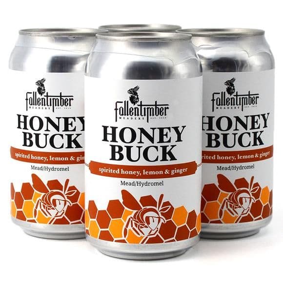 Fallentimber Honey Buck (4 pack) (355ml) (1 x 355 ml)