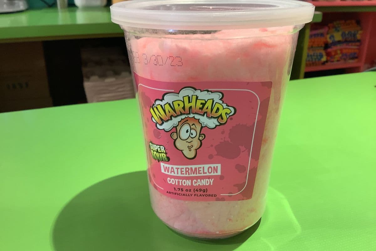 Warheads Cotton Candy- Watermelon
