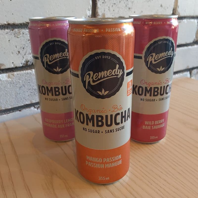 Mango Passion Remedy Organic Kombucha