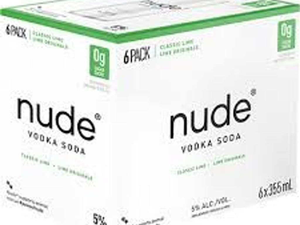 Nude Lime Vodka Soda Cans (355 ml x 6 ct)