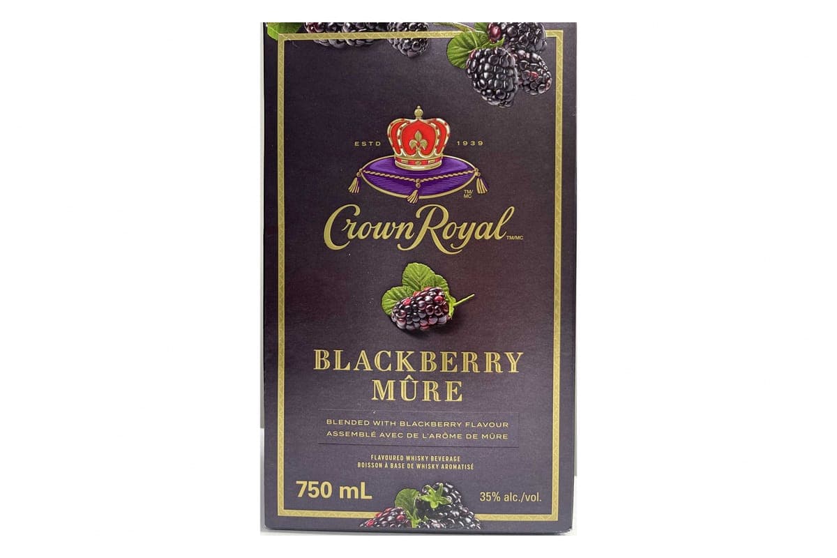 Crown Royal BlackBerry (750 ml) (1 x 750 ml)