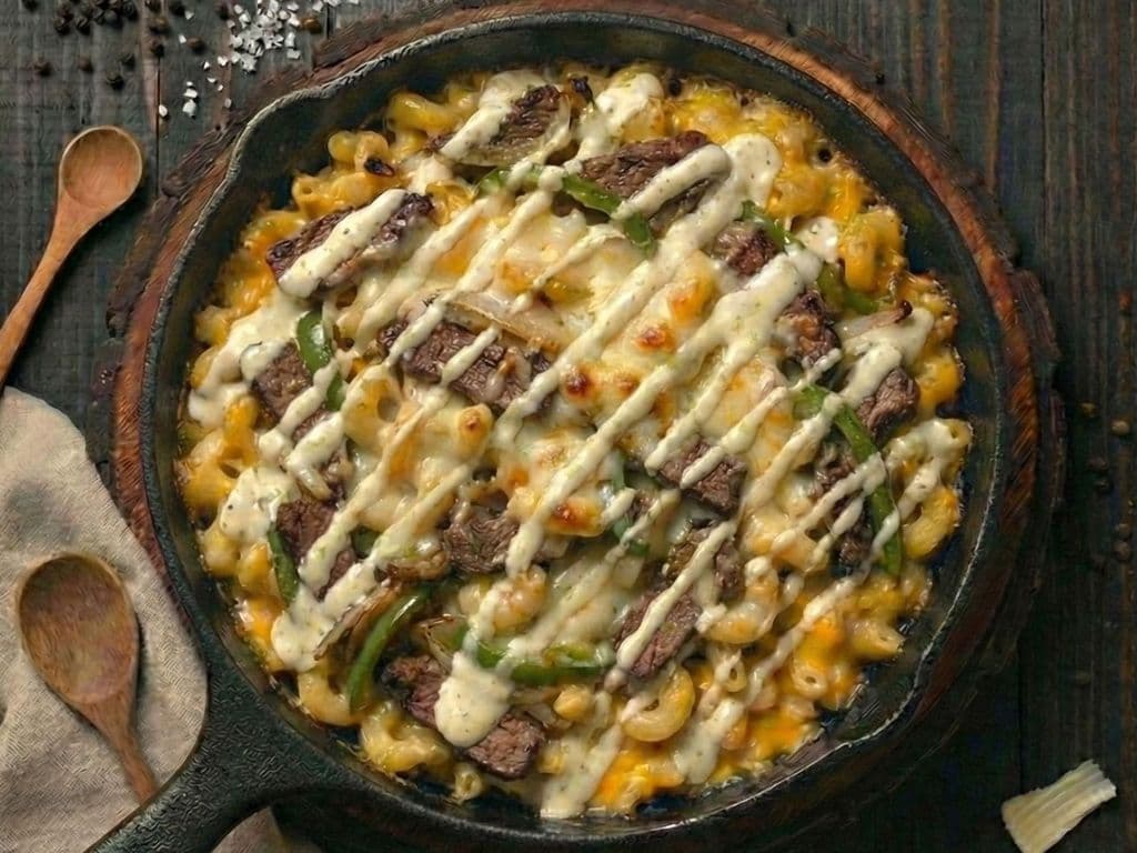 The Philly Steak & Cheese Mac
