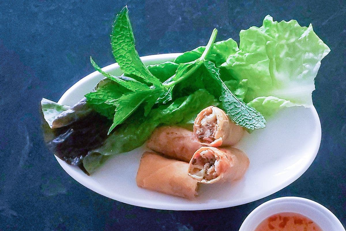 A1. Fried Spring Rolls (Chả Giò Mặn)