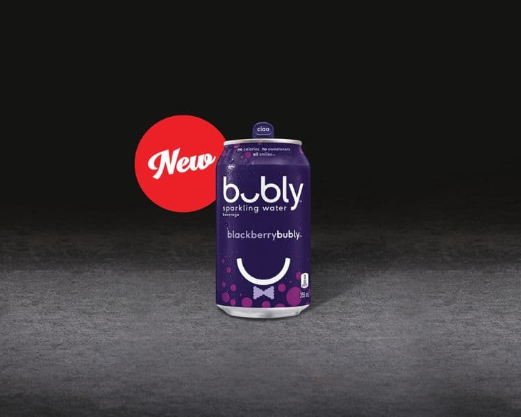 bubly Blackberry Sparkling Water