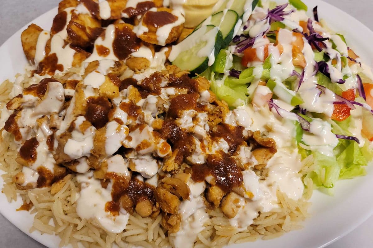 Large Chicken Shawarma Platter