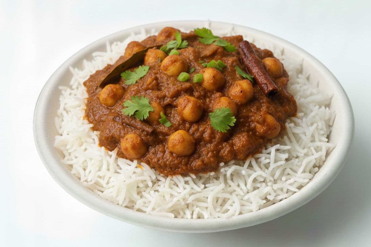 Chick Pea Curry Bowl
