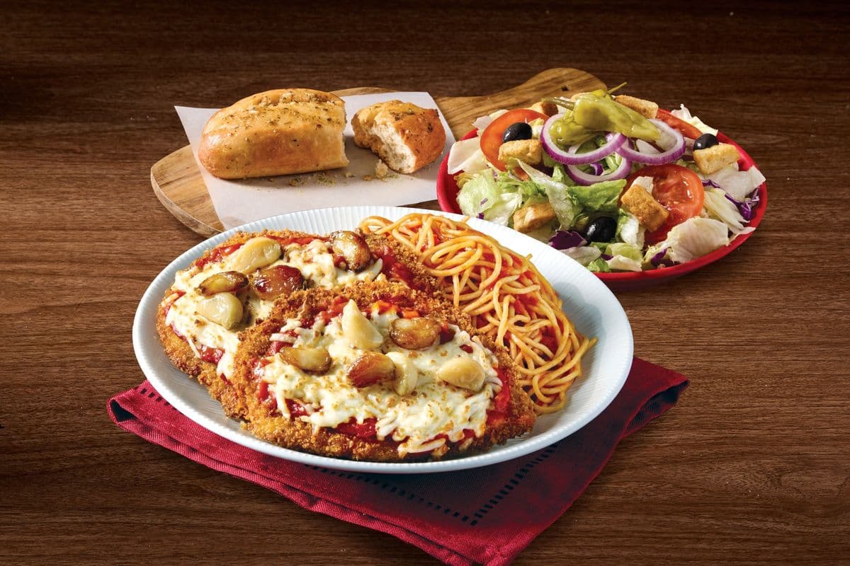 Roasted Garlic Chicken Parmigiana