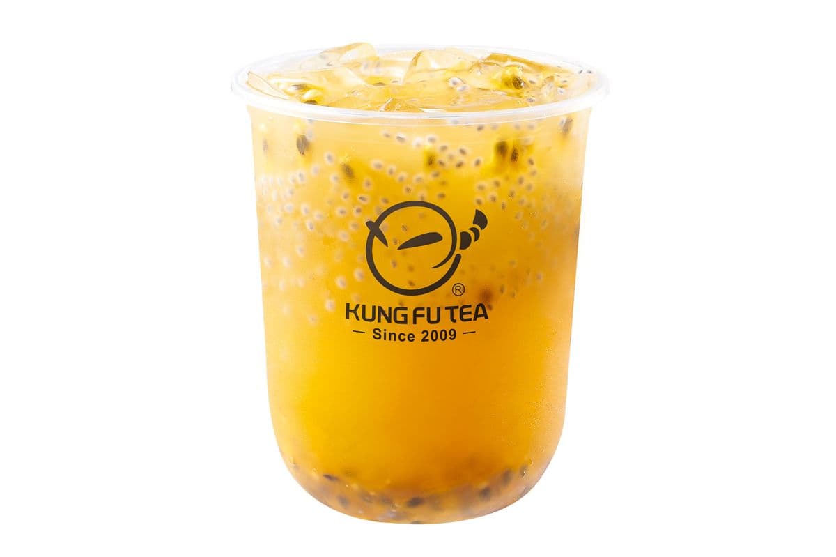 Passion Fruit with Basil Seeds